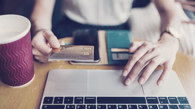 Paying online with credit card